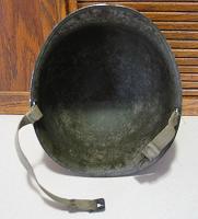WWII M1 Fixed Bale Helmet Hawley Liner ID to 2nd Lt. Henry W. Hollmeyer VMF-214 Black Sheep Squadron