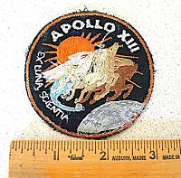Vintage 1970 Apollo 13 (XIII) Biological Garment Patch