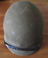 WWII M1 Fixed Bale Helmet Hawley Liner ID to 2nd Lt. Henry W. Hollmeyer VMF-214 Black Sheep Squadron