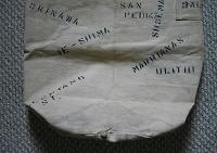 WWII USN NAVY Stenciled Seabag Shorty RM 3/C USS Preston DD-795