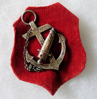 Crimean War SWEABORG Solid Silver Badge