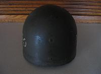 WWII Identified M1 Fixed Bale 9th Infantry Division 39th Regiment Helmet