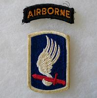 Vietnam US Army Airborne 173rd Airborne Brigade Patch