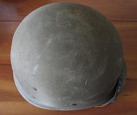 WWII M1 Fixed Bale Helmet Hawley Liner ID to 2nd Lt. Henry W. Hollmeyer VMF-214 Black Sheep Squadron