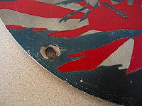 WWII US Navy USN PT Boat MTB RON 43 Squadron Insignia Placard