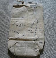 WWII USN NAVY Stenciled Seabag Shorty RM 3/C USS Preston DD-795
