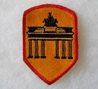 Post WWII US Army Berlin District Brandenburg Gate Patch