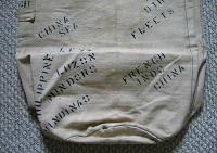 WWII USN NAVY Stenciled Seabag Shorty RM 3/C USS Preston DD-795